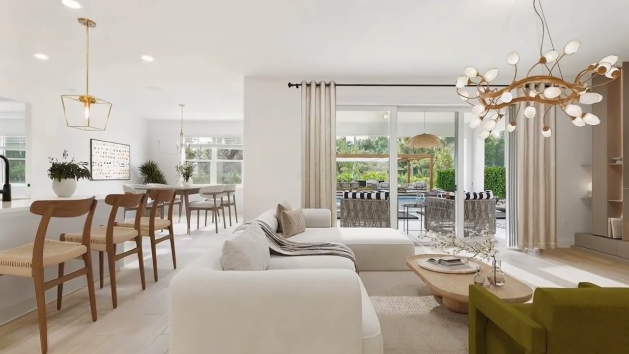 Commercial room render, three