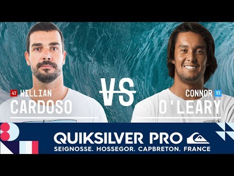 Cardoso vs. O'Leary - Round Three, Heat 4 - Quiksilver Pro France 2018