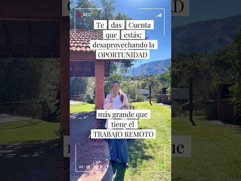 Trabajo remoto: el nuevo lujo es vivir mejor (no ganar más) #merlosanluis #trabajoremoto