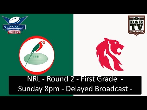 2015 Real NRL Round 2 1st Grade - Delayed Broadcast - Western Suburbs v South Newcastle