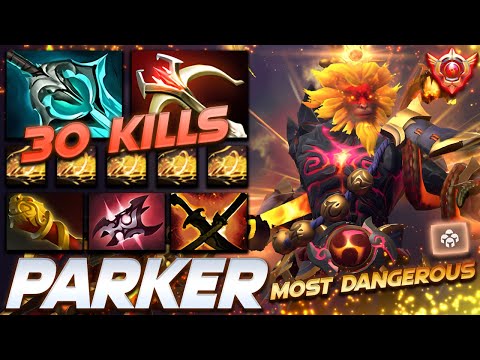 Parker Monkey King 30 Kills Most Epic - Dota 2 Pro Gameplay [Watch & Learn]