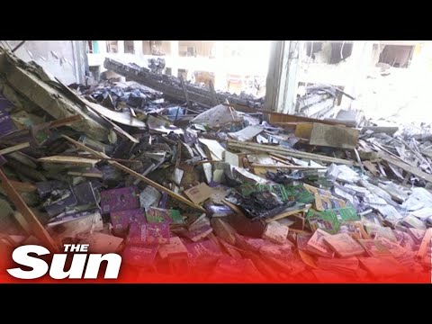 Russian missile destroys school in Kharkiv, killing at least one
