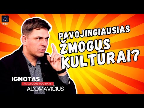 Ignotas Adomavičius laidoje Riba - Pavojingiausias žmogus kultūrai?
