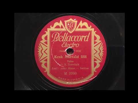 Kesk õitsvaid lilli - Artur Rinne (1934)