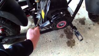 How to change the speed limiter on the Motovox MBX10 Minibike