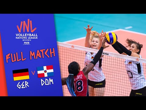 Germany 🆚 Dominican Republic - Full Match | Women’s Volleyball Nations League 2019