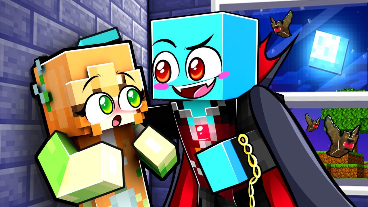 Viviendo Como Un VAMPIRO PROTECTOR en Minecraft!