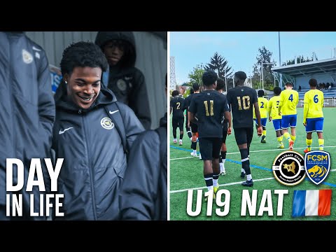 A DAY IN LIFE WITH NATIONAL U19 I FC93 VS SOCHAUX I 6 CRAZY GOALS AND REAL BALLERS THERE 🔥💫