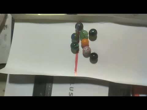 practice run for the adventure marble league qualifying