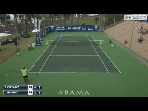 Fernando Verdasco (ESP) vs Lorenco Giustino (ITA) Tenerife challenger Round 2
