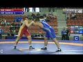 Quarterfinal GR - 130 kg: Sergey SEMENOV (RUS) df. Oyan NAZARYANI (AZE) by TF, 8-0