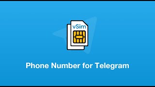 Telegram Virtual Number & Phone Number