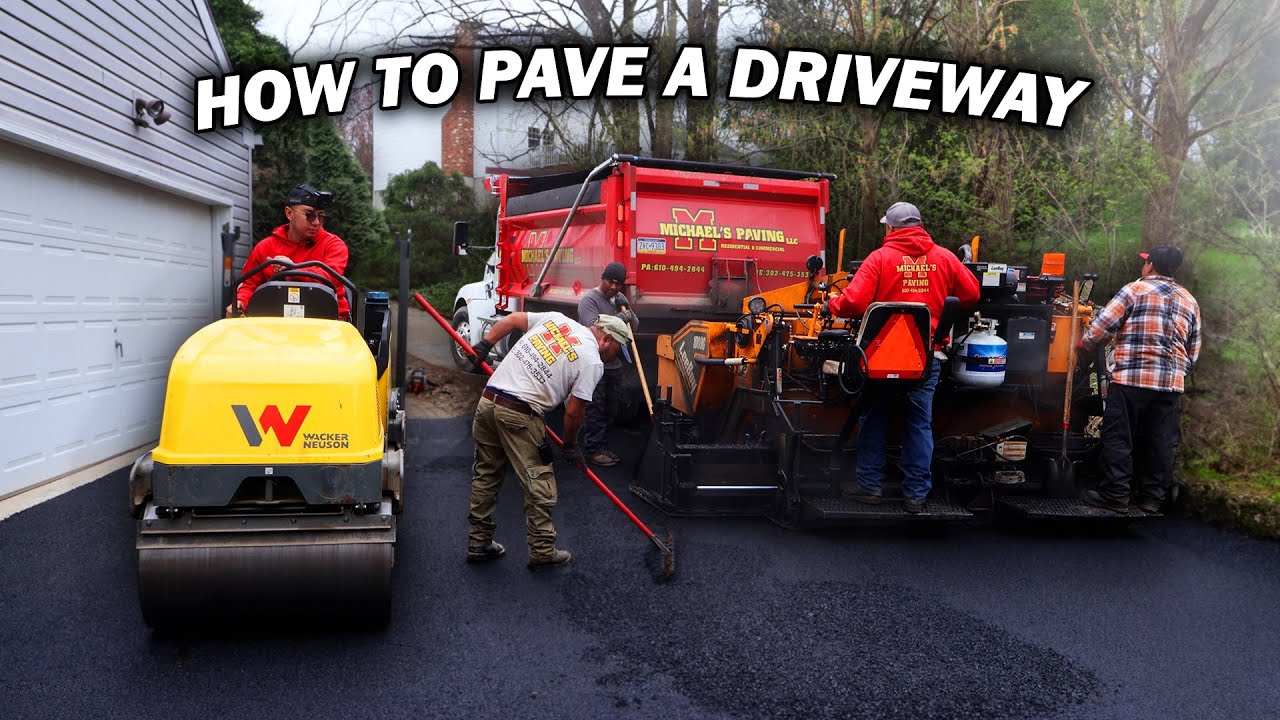 Paving an Asphalt Driveway: Start to Finish
