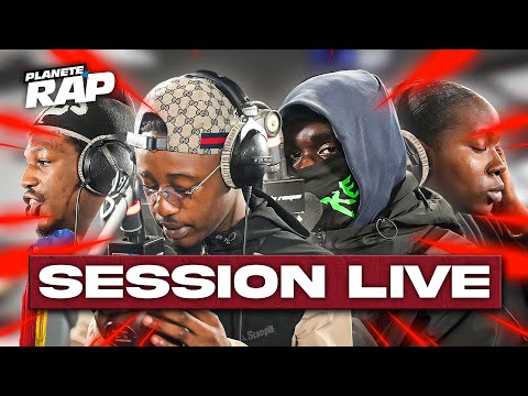 SESSION FREESTYLE avec Le Risque, Kerchak, Kepler, Daks, Opinel 21, 700S & Bydjaa #PlanèteRap