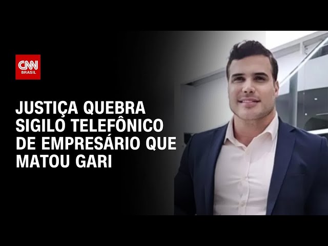 Justiça autoriza quebra de sigilo de empresário que matou gari em MG | LIVE CNN