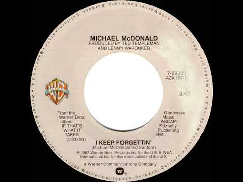 1982 HITS ARCHIVE: I Keep Forgettin’ (Every Time You’re Near) - Michael McDonald (stereo 45)