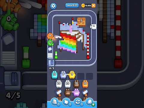 Pixel Flow Level 623 Walkthrough