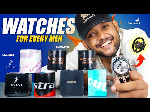 5 Best Budget Watch For College ???? Men Watch Haul Review 2024 | Casio, Fastrack, Sylvi | ONE CHANCE