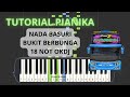 Tutorial Pianika Nada Telolet Basuri Bukit Berbunga 18 Not Modul OKDJ Versi Pianika Keyboard