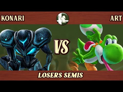 Konari (Dark Samus) vs art (Yoshi) - West Towne Brawl 60 Losers Semis