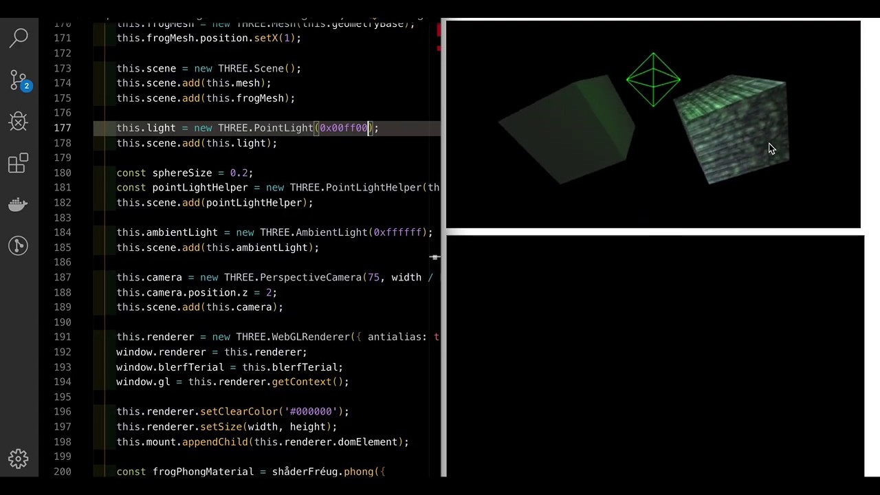 Shaderfrog new algorithm demonstration