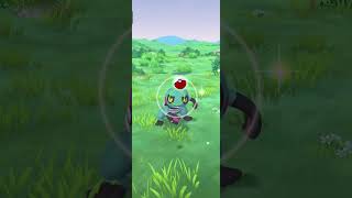 ✨✨Shiny Croagunk from Research #pokemongo #shinypokemon #croagunk #toxicroak #pokemoncommunity #gen4