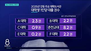 [G1뉴스]호텔급 대학 도서관..독서는 외면