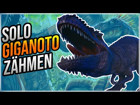 How to tame a Giganotosaurus quickly and easily! | ARK Taming | ARK Survival Evolved