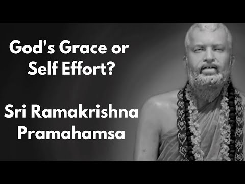 God's Grace or Self Effort? | Sri Ramakrishna Paramahamsa's Quotes | Sri Ramakrishna Paramahamsa