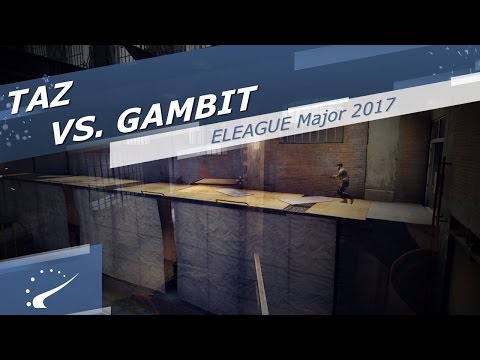 TaZ vs. Gambit - ELEAGUE Major 2017
