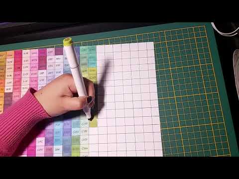 320 Ohuhu Marker Set (Color Swatch) #markers #ohuhu  #colorchart