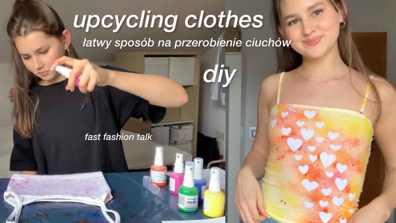 DIY FARBOWANIE UBRAŃ! | VLOG