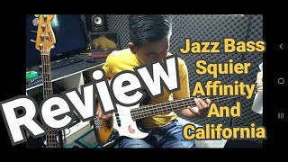 Video thumbnail for JAZZ BASS SQUIER AFFINITY AND CALIFORNIA| DEMO SOUND. by Warung gitar Mayor7