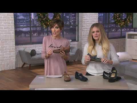 Naot Leather Adjustable Strap Mary Janes - Kirei on QVC