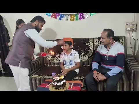 Swaraj Birthday cake.