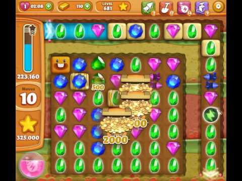 Diamond Digger Saga Level 681
