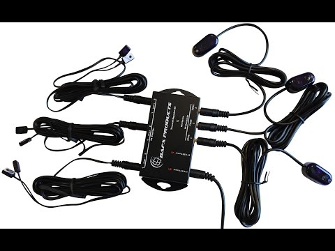 BAFX Products® - Triple Zone IR Repeater Kit / Remote Control Extender