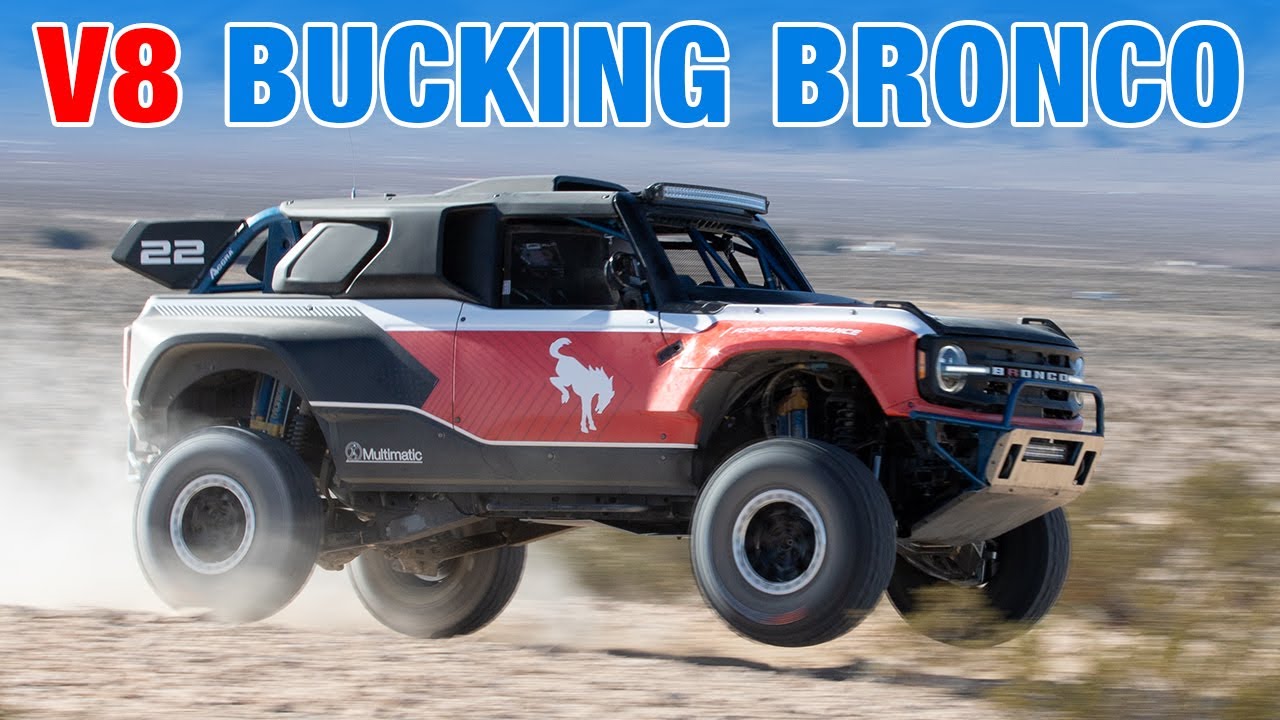 O6Yg-SsOsH8 - Ford Bronco DR First Drive | A $200,000+ V8-Powered Bronco Desert Racer | The Bronco Goes Extreme