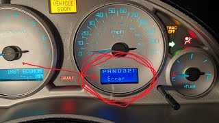 Buick Rendezvous Error