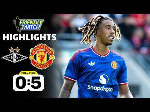 Man United vs Rosenborg 5-0 Highlights & All Goals | Club Friendly 2026