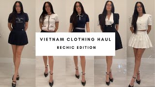 Rechic Vietnamese Boutique Clothing Unboxing Try On Haul