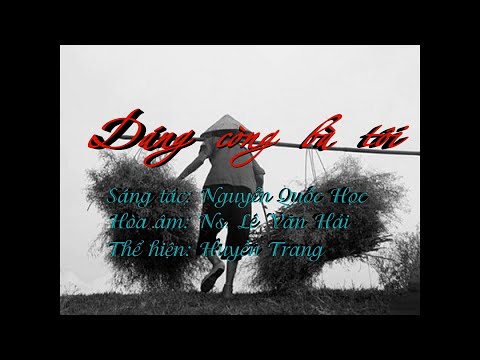 Dáng còng bà tôi Sheet - Huyền Trang