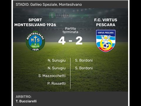 SPORT MONTESILVANO - F.C. VIRTUS PESCARA