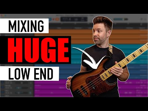 Mixing bass guitar for HUGE low end
