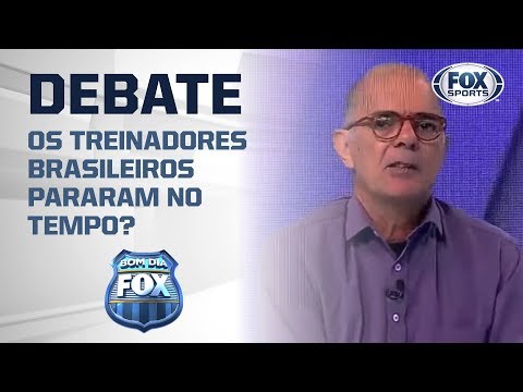 OS TREINADORES BRASILEIROS PARARAM NO TEMPO?
