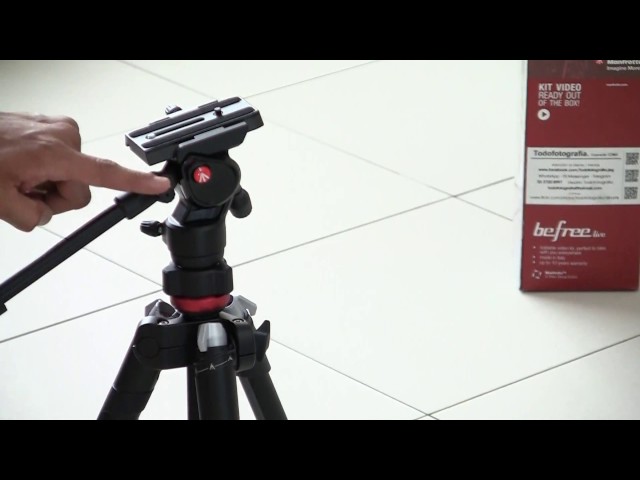 Vídeo relacionado con Manfrotto Befree Live, Trípode de Viaje con Cabezal para Videocámara y Cierre de Palanca, Trípode de Aluminio para DSLR, sin Espejo, Cámaras Reflex, Videocámaras y Accesorios de Video