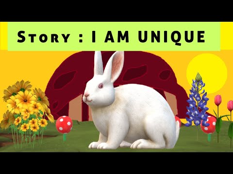 I AM UNIQUE || MORAL STORY TIME IN ENGLISH || STORY WITH SARAN