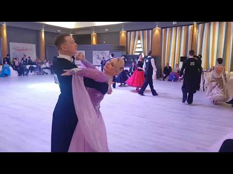 Elena Volpi a Michal Barniak Viedensky Valcik v Rime 2018