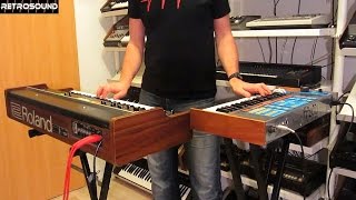 Video thumbnail for Roland VP-330 Vocoder + Moog Source Analog Synthesizer "Voices" by RetroSound