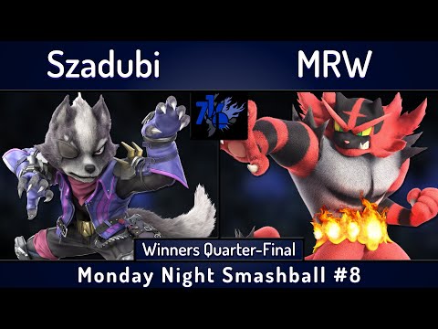 MNS # 08 | Szadubi (Wolf) vs MRW (Incineroar) | Winners Quarters | SSBU Ultimate Tournament